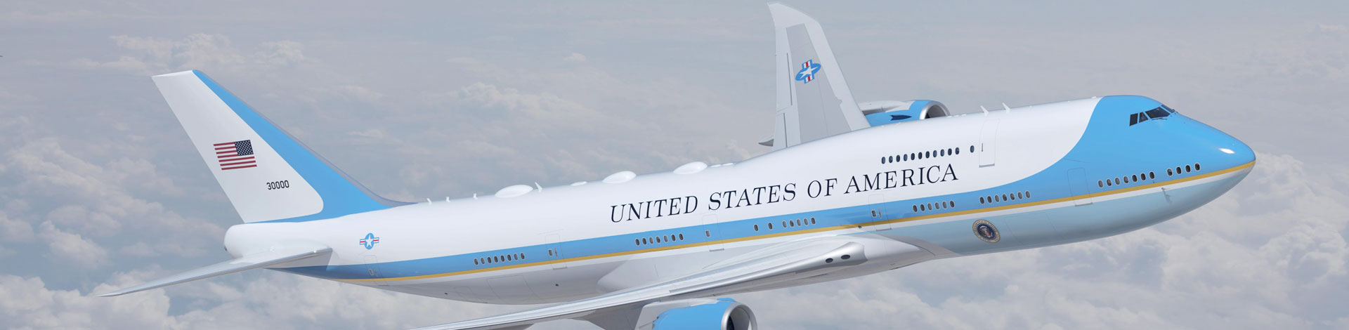 Air Force One on the tarmac