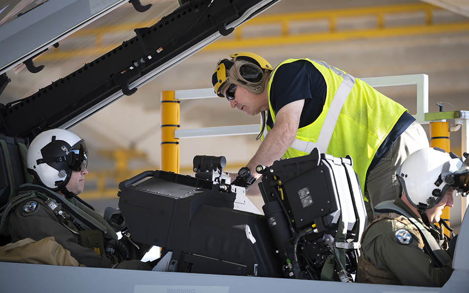 F/A-18 Block III Delivery_Building 75, Aircraft Delivery Service Center_St. Louis, MO. MSF21-0031 Series.