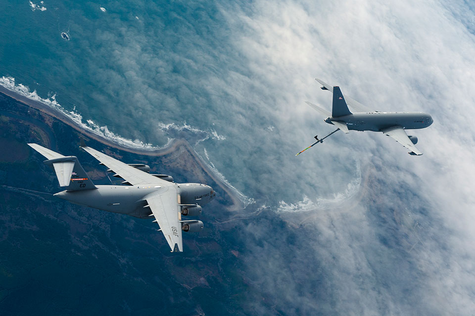 With multi-mission capability for aerial refueling, cargo and passenger transportation, aeromedical evacuation support, and data connectivity at the tactical edge, the KC-46A enables rapid air mobility, global reach and Agile Combat Employment.